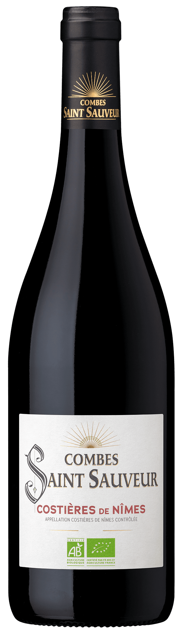 Bouteille de Costières de Nîmes Combes Saint Sauveurs